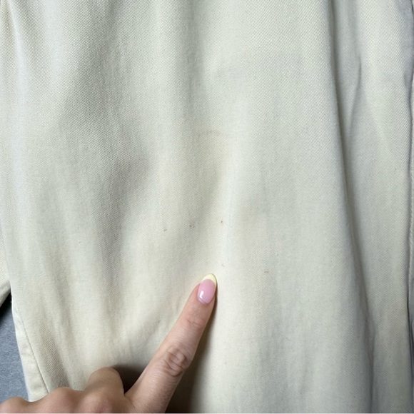 Pilcro and the Letterpress Anthropologie Women Light Yellow Stretch Pant 27 - Picture 8 of 16